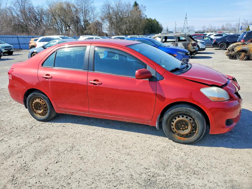 48672586 :رقم المزاد ، JTDBT923981296377 vin ، 2008 Toyota Yaris مزاد بيع
