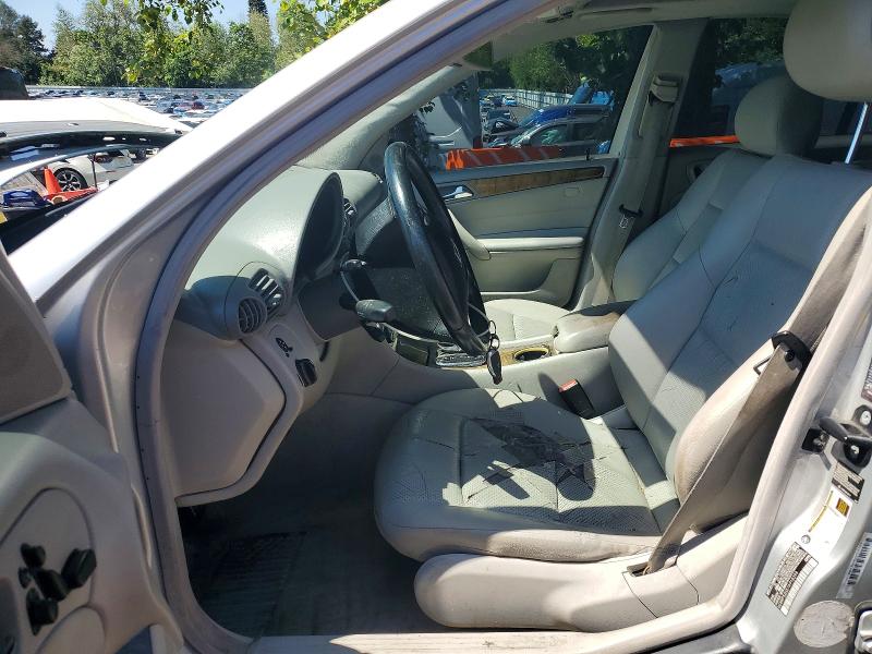 51890316 :رقم المزاد ، WDBRF52HX7A918394 vin ، 2007 Mercedes-benz C مزاد بيع