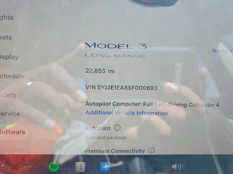 Продажа на аукционе авто 2025 Tesla Model 3, vin: 5YJ3E1EA8SF000693, номер лота: 51137036