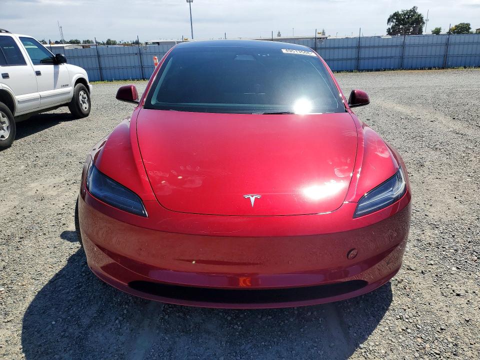 Продажа на аукционе авто 2024 Tesla Model 3, vin: 5YJ3E1EA0RF730060, номер лота: 49513506