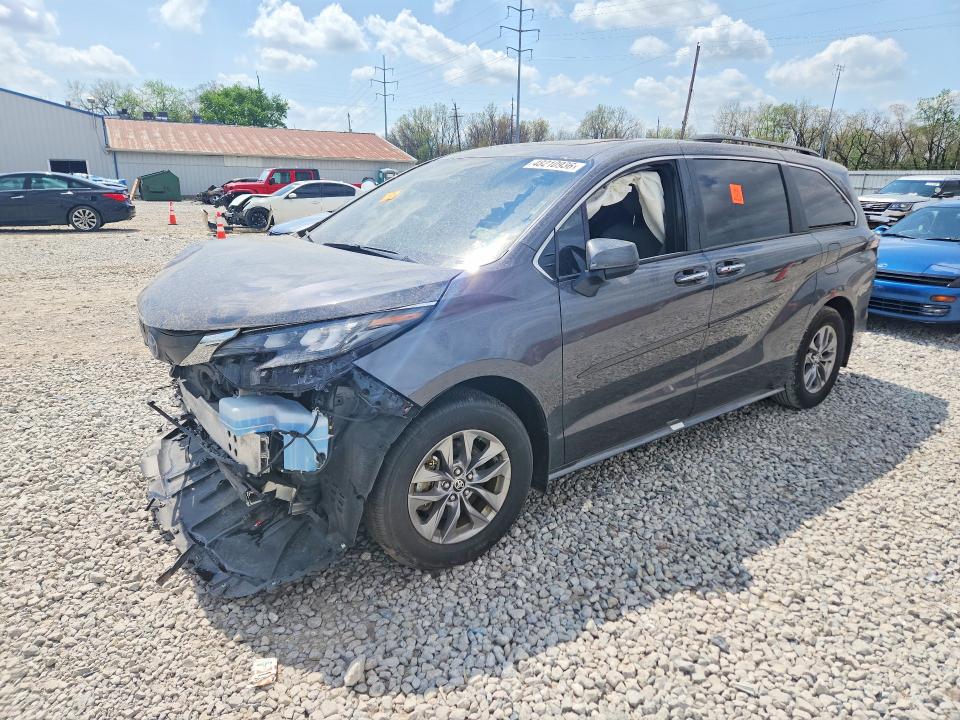 Продаж на аукціоні авто 2025 Toyota Sienna, vin: 5TDYSKFCXSS211443, номер лоту: 48210936