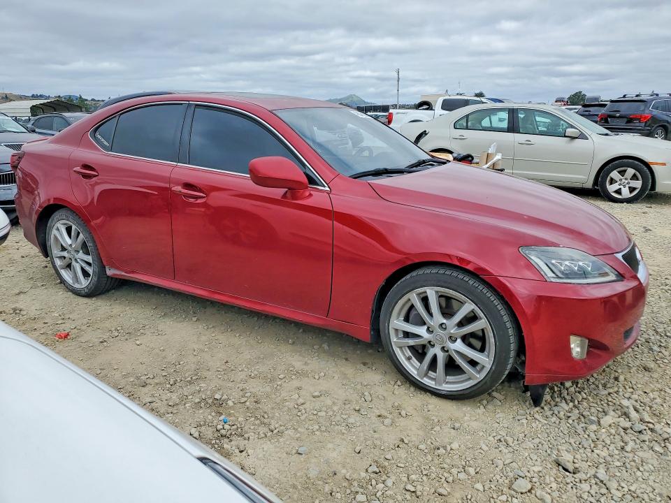 49975626 :رقم المزاد ، JTHBE262775016934 vin ، 2007 Lexus Is مزاد بيع