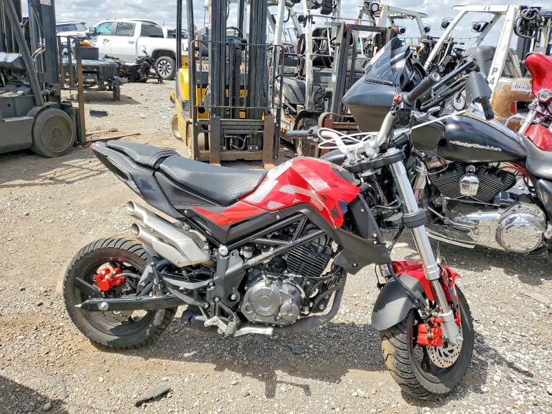 50965856 :رقم المزاد ، LBBPEA038MBC23698 vin ، 2021 Benelli Tnt Series مزاد بيع