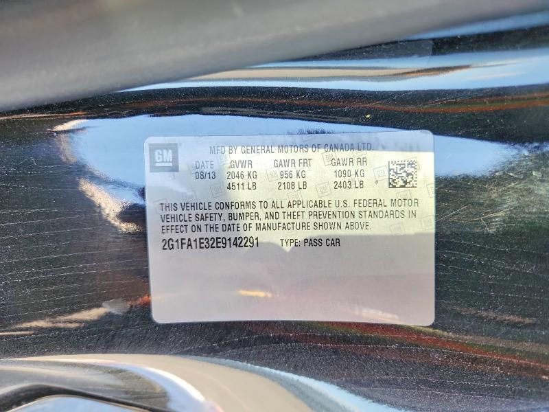 49513646 :رقم المزاد ، 2G1FA1E32E9142291 vin ، 2014 Chevrolet Camaro مزاد بيع