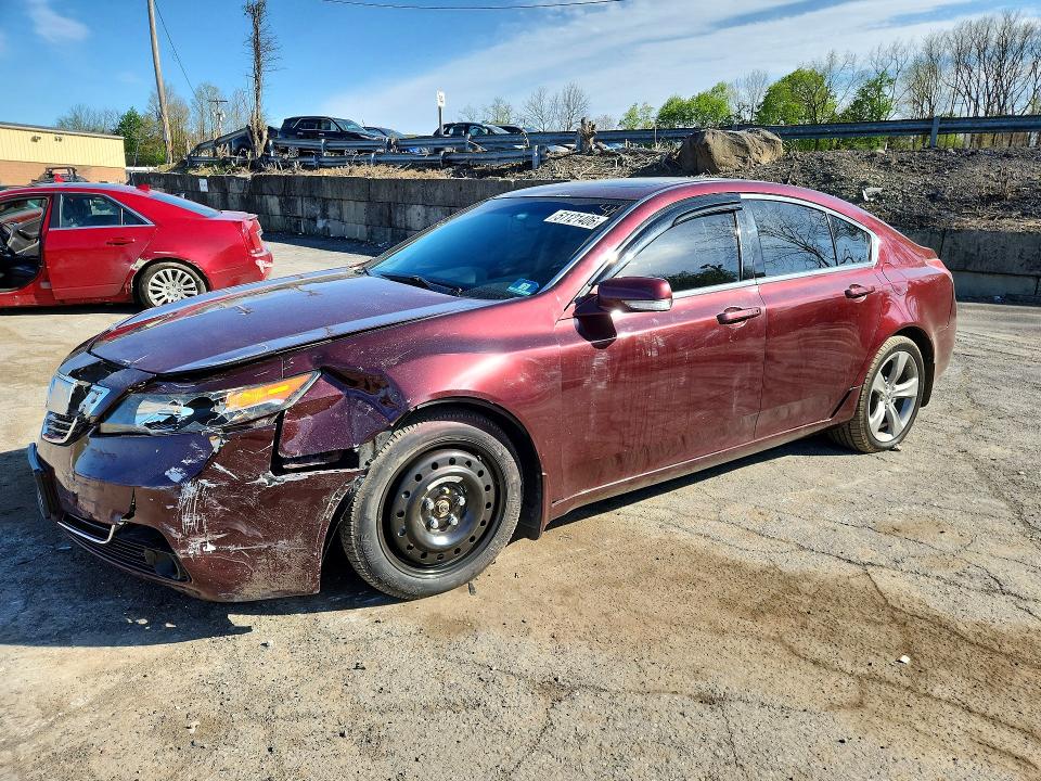 2012 Acura Tl მანქანა იყიდება აუქციონზე, vin: 19UUA9F51CA011692, აუქციონის ნომერი: 51121406