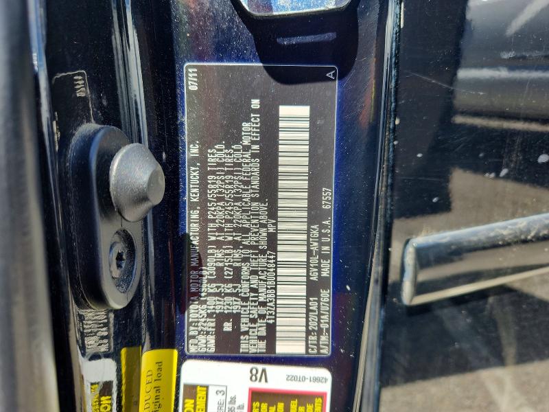 Aukcja sprzedaży 2011 Toyota Venza, vin: 4T3ZA3BB1BU048447, numer aukcji: 50162606