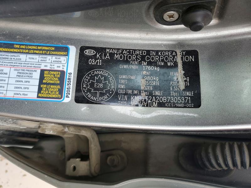 Продаж на аукціоні авто 2011 Kia Soul, vin: KNDJT2A20B7305371, номер лоту: 49900056