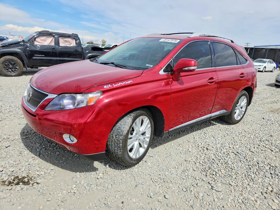 49147976 :رقم المزاد ، JTJBC1BAXA2011540 vin ، 2010 Lexus Rx 450h مزاد بيع