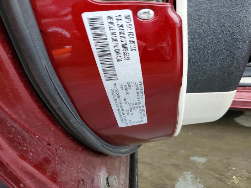 2021 Chrysler Voyager მანქანა იყიდება აუქციონზე, vin: 2C4RC1DG7MR515388, აუქციონის ნომერი: 50812476