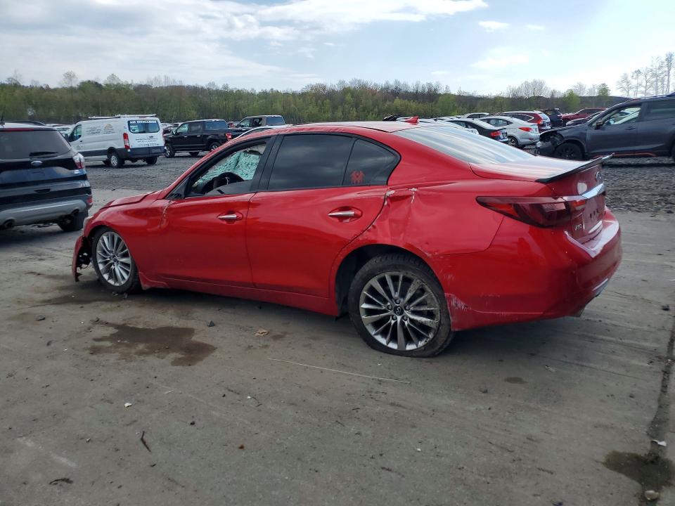 Aukcja sprzedaży 2021 Infiniti Q50, vin: JN1EV7BR0MM755274, numer aukcji: 50792366