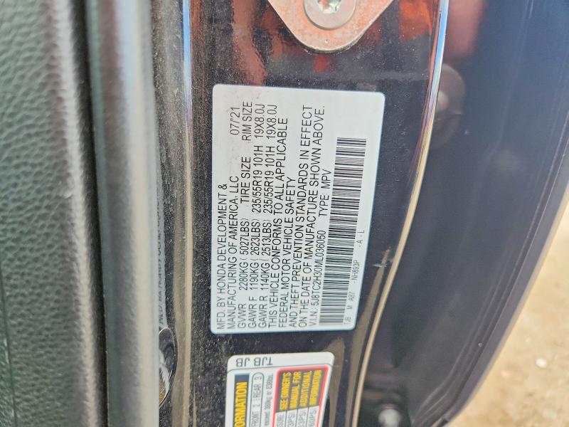 Aukcja sprzedaży 2021 Acura Rdx, vin: 5J8TC2H30ML036050, numer aukcji: 49834856