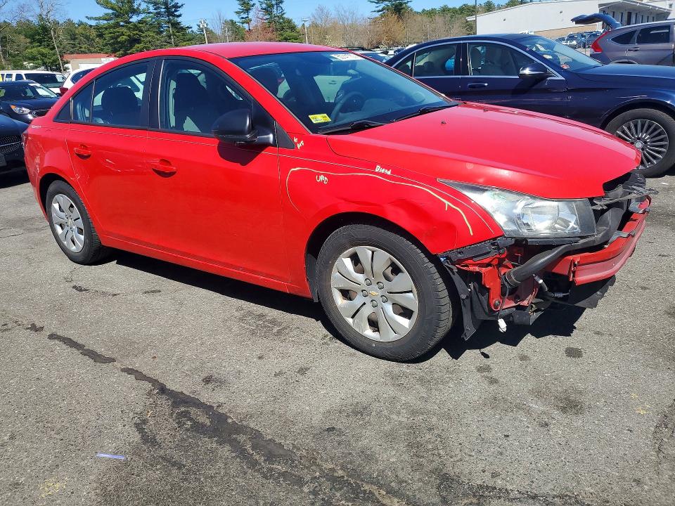 50741736 :رقم المزاد ، 1G1PC5SH4G7213307 vin ، 2016 Chevrolet Cruze Limited مزاد بيع