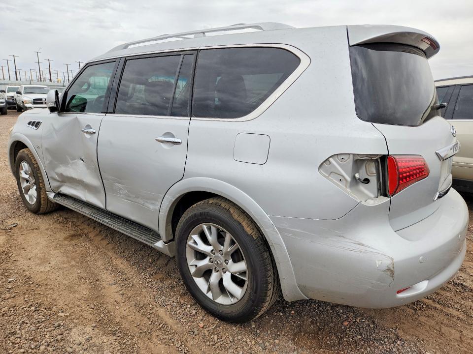 47966286 :رقم المزاد ، JN8AZ2NF6E9555545 vin ، 2014 Infiniti Qx80 مزاد بيع