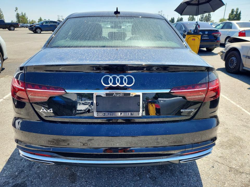 2020 Audi A4 მანქანა იყიდება აუქციონზე, vin: WAUENAF43LN011280, აუქციონის ნომერი: 49137746