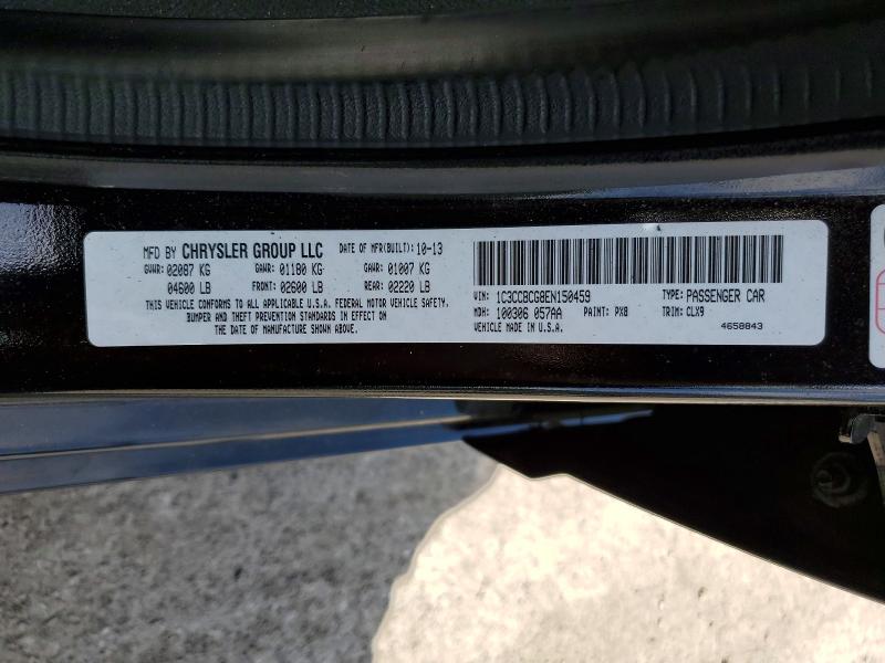 Продаж на аукціоні авто 2014 Chrysler 200, vin: 1C3CCBCG8EN150459, номер лоту: 51069926