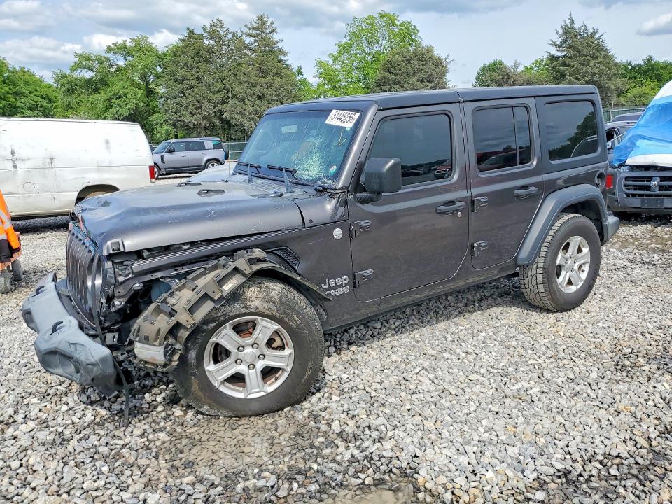 51445256 :رقم المزاد ، 1C4HJXDN2KW588708 vin ، 2019 Jeep Wrangler Unlimited مزاد بيع