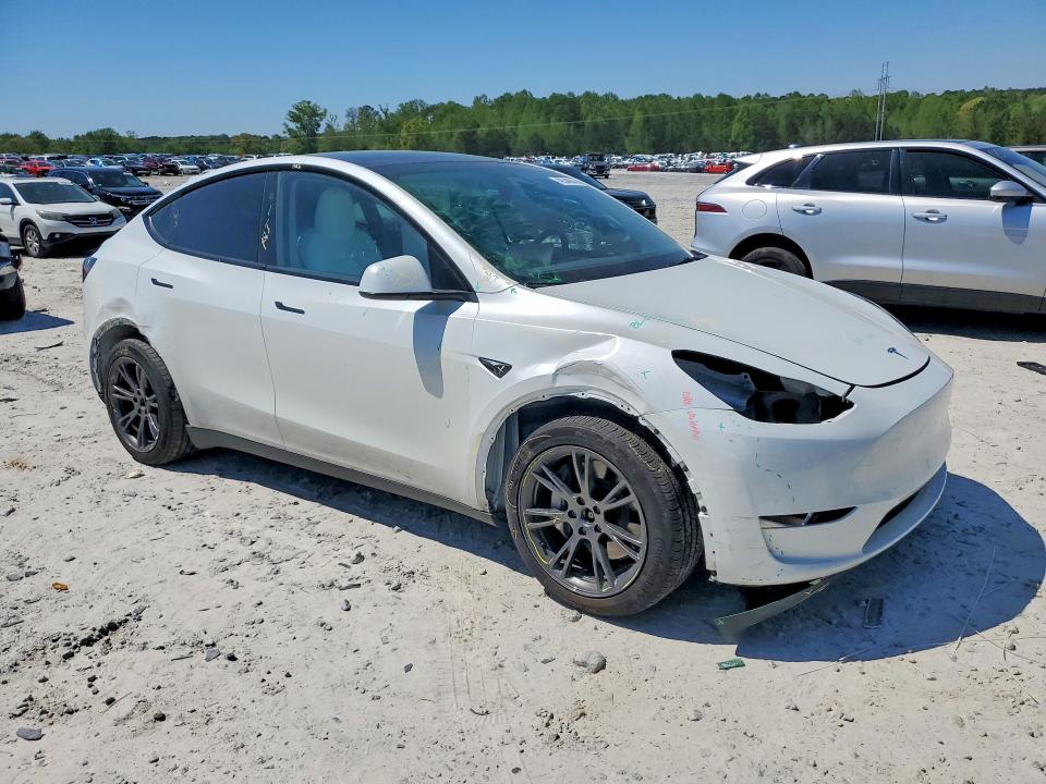 2024 Tesla Model Y მანქანა იყიდება აუქციონზე, vin: 7SAYGAEE4RF155306, აუქციონის ნომერი: 48340846