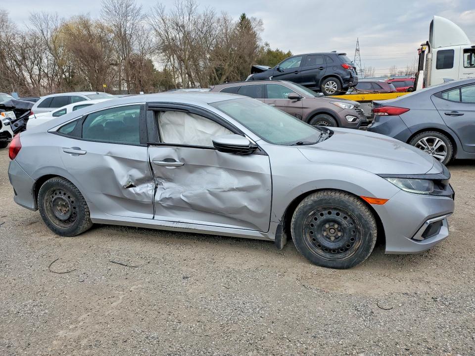 48833756 :رقم المزاد ، 2HGFC2F57LH019176 vin ، 2020 Honda Civic مزاد بيع