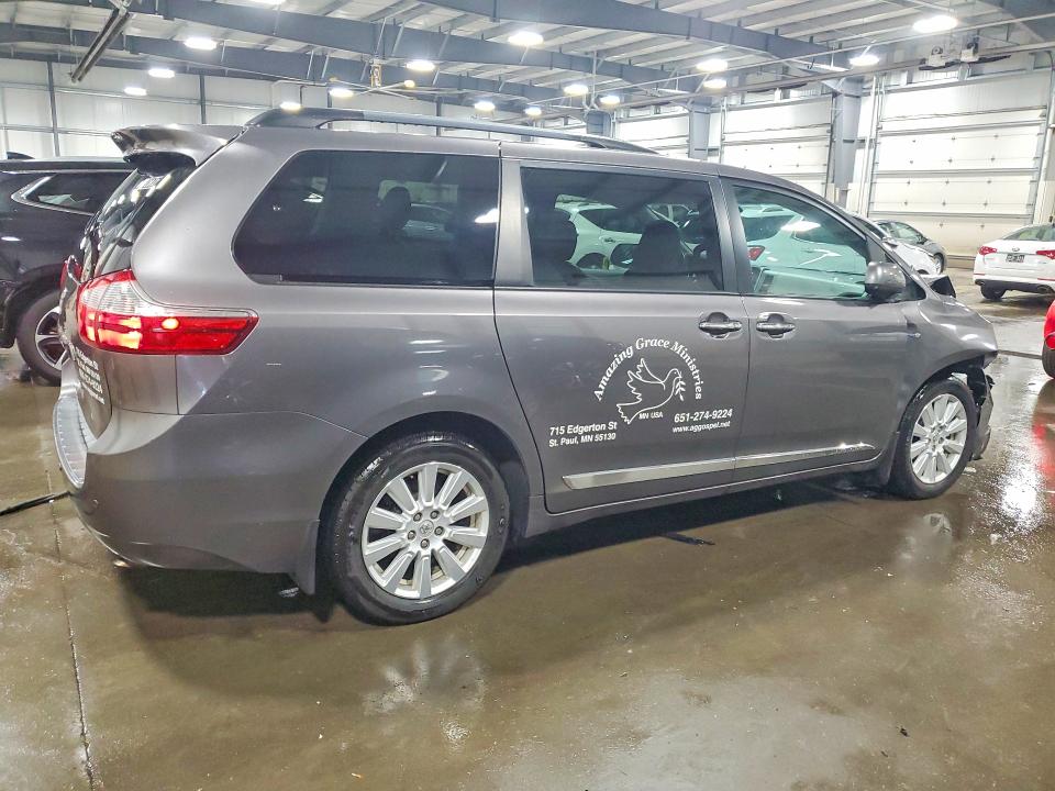 2017 Toyota Sienna მანქანა იყიდება აუქციონზე, vin: 5TDDZ3DC0HS167691, აუქციონის ნომერი: 51573166
