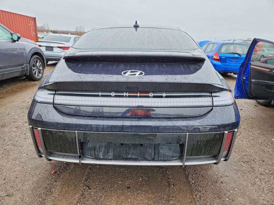2025 Hyundai Ioniq 6 მანქანა იყიდება აუქციონზე, vin: KMHM34AA2SA091742, აუქციონის ნომერი: 49650016