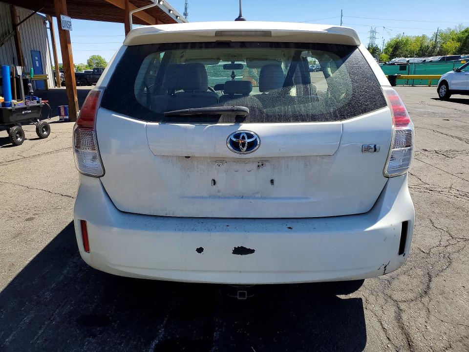 49546336 :رقم المزاد ، JTDZN3EU9FJ018487 vin ، 2015 Toyota Prius V مزاد بيع