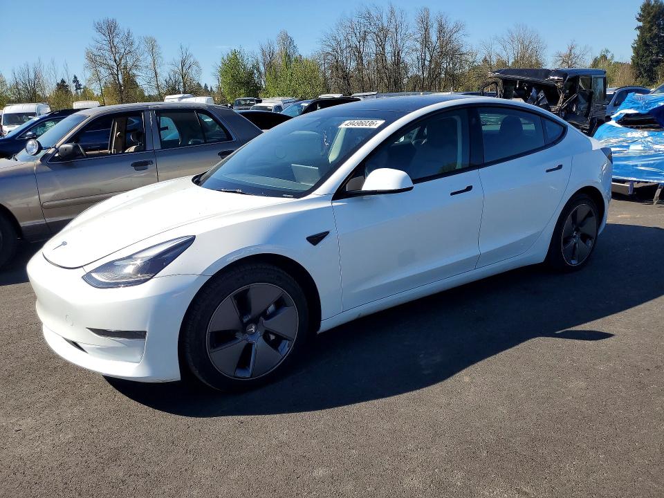 Продажа на аукционе авто 2023 Tesla Model 3, vin: 5YJ3E1EA8PF576761, номер лота: 49496036