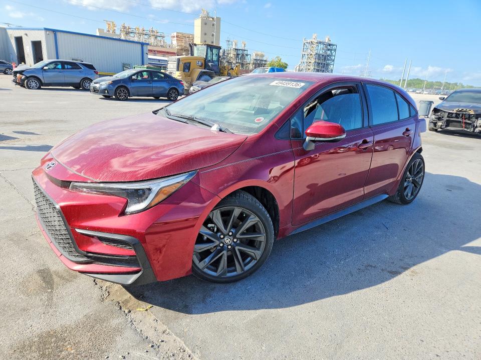 2025 Toyota Corolla მანქანა იყიდება აუქციონზე, vin: 5YFS4MCE3SP234217, აუქციონის ნომერი: 49459136