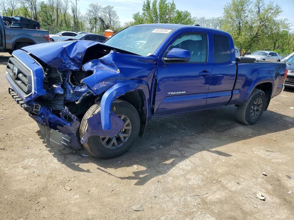 2022 Toyota Tacoma მანქანა იყიდება აუქციონზე, vin: 3TYSX5EN0NT016343, აუქციონის ნომერი: 50058056