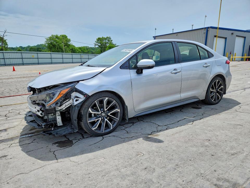 2020 Toyota Corolla მანქანა იყიდება აუქციონზე, vin: JTDS4RCE9LJ009092, აუქციონის ნომერი: 51451446