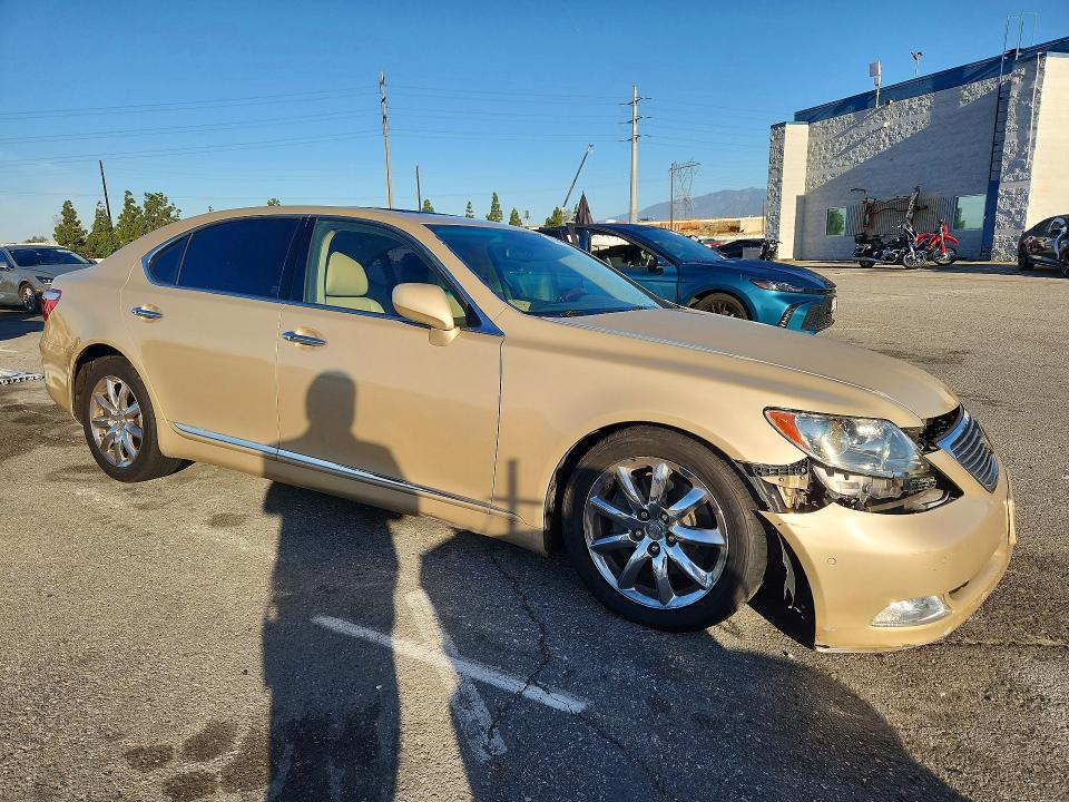 2007 Lexus Ls 460 მანქანა იყიდება აუქციონზე, vin: JTHGL46F075009253, აუქციონის ნომერი: 48649816