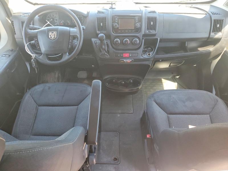 52972926 :رقم المزاد ، 3C6TRVPG8FE518786 vin ، 2015 Ram Promaster 1500 مزاد بيع