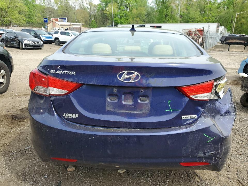 49868166 :رقم المزاد ، 5NPDH4AE1DH226794 vin ، 2013 Hyundai Elantra مزاد بيع