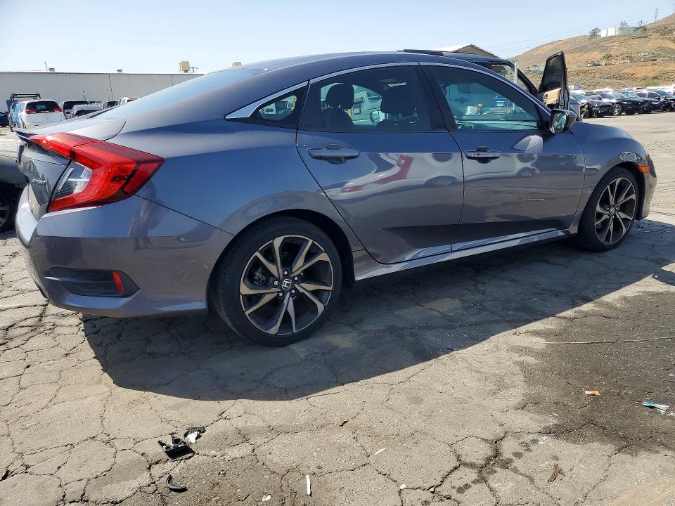 2020 Honda Civic მანქანა იყიდება აუქციონზე, vin: 2HGFC2F82LH581562, აუქციონის ნომერი: 50254856