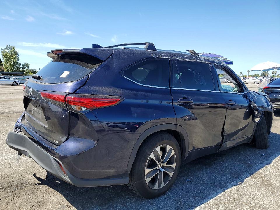 Aukcja sprzedaży 2020 Toyota Highlander, vin: 5TDHZRAHXLS021182, numer aukcji: 50701266