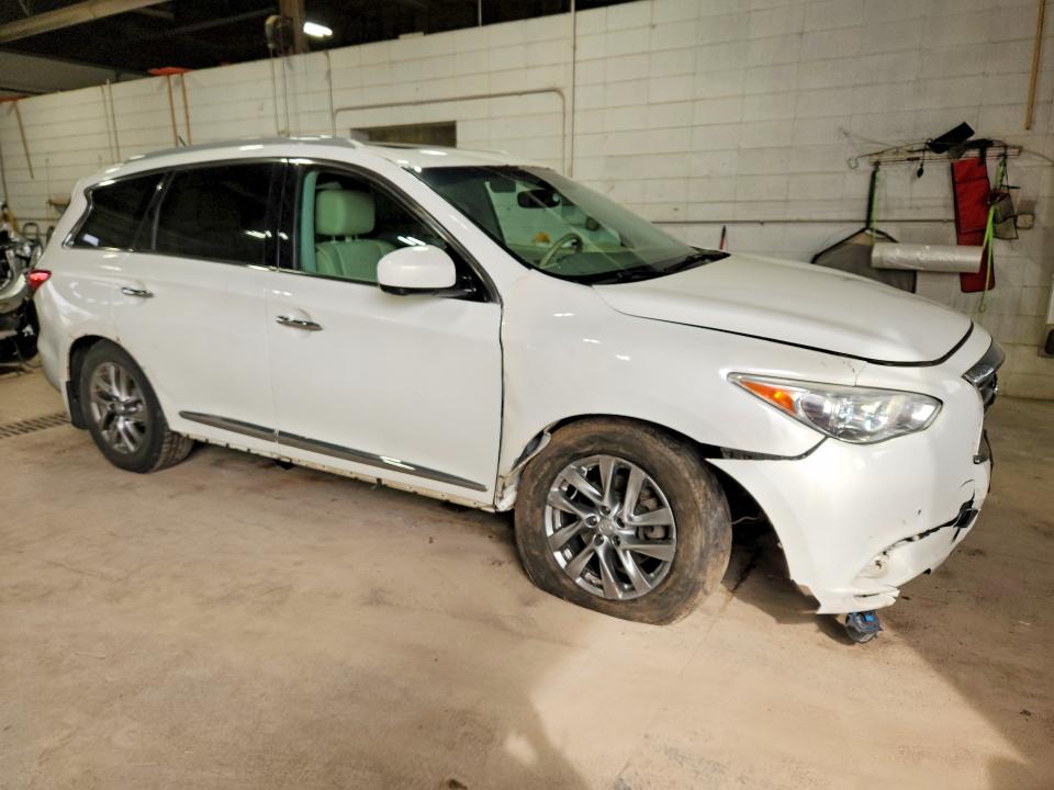 2013 Infiniti Jx35 მანქანა იყიდება აუქციონზე, vin: 5N1AL0MM8DC334737, აუქციონის ნომერი: 49497806