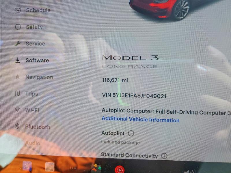 49672946 :رقم المزاد ، 5YJ3E1EA8JF049021 vin ، 2018 Tesla Model 3 مزاد بيع