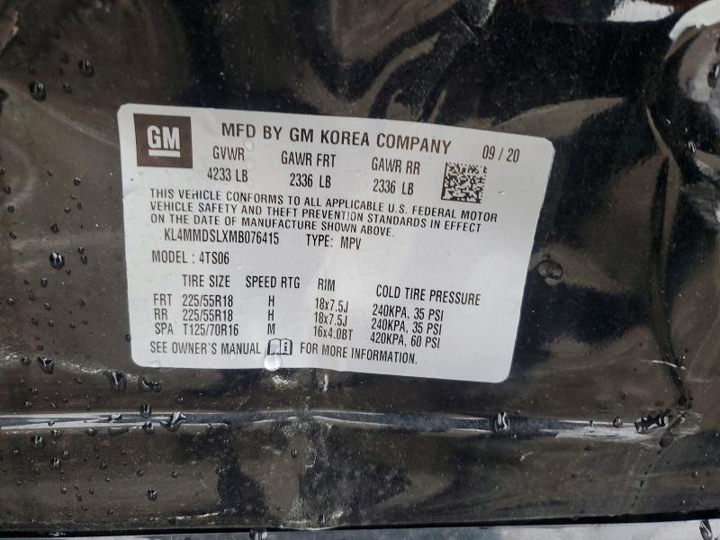 Продажа на аукционе авто 2021 Buick Encore Gx, vin: KL4MMDSLXMB076415, номер лота: 51268866