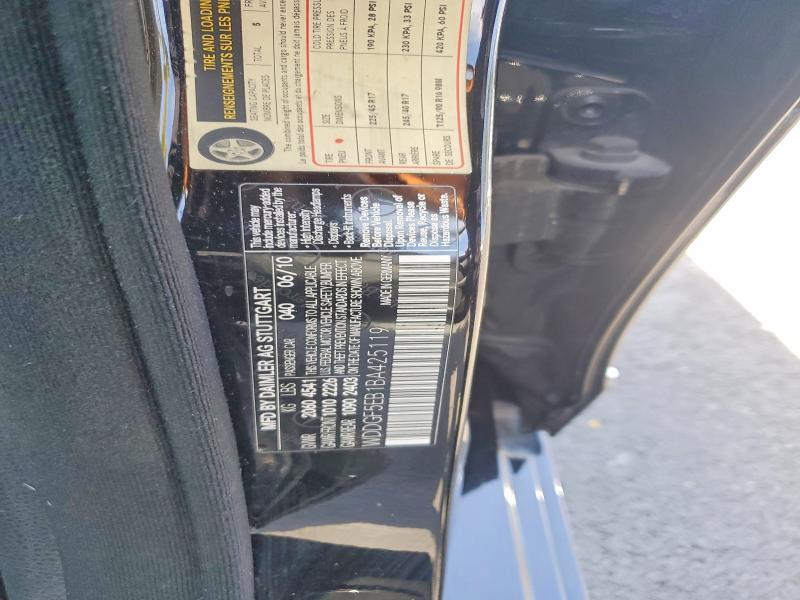 Aukcja sprzedaży 2011 Mercedes-benz C, vin: WDDGF5EB1BA425119, numer aukcji: 50774956