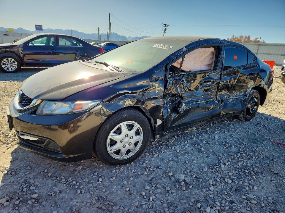 Продажа на аукционе авто 2013 Honda Civic, vin: 2HGFB2F51DH580087, номер лота: 51187226