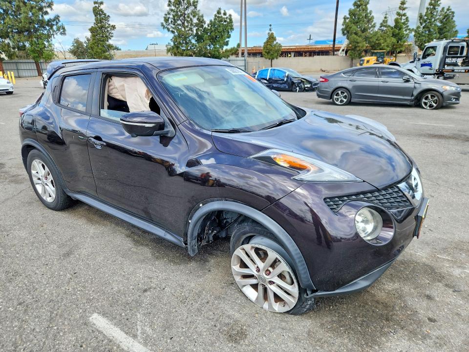 50827906 :رقم المزاد ، JN8AF5MV9FT551318 vin ، 2015 Nissan Juke مزاد بيع