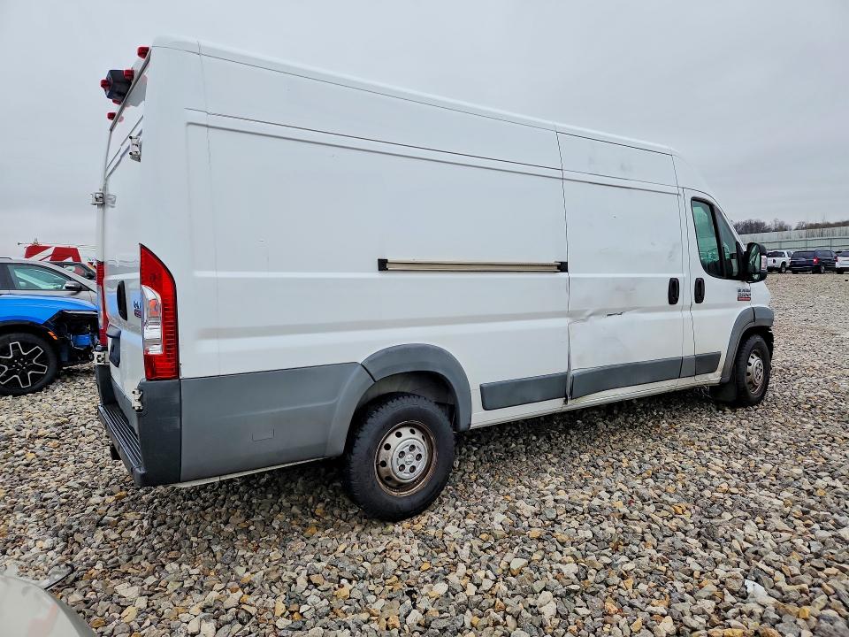 2018 Ram Promaster 3500 მანქანა იყიდება აუქციონზე, vin: 3C6URVJG0JE153655, აუქციონის ნომერი: 49463076