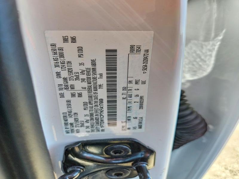 Aukcja sprzedaży 2019 Ford F150, vin: 1FTEW1CP7KFA17669, numer aukcji: 49479326