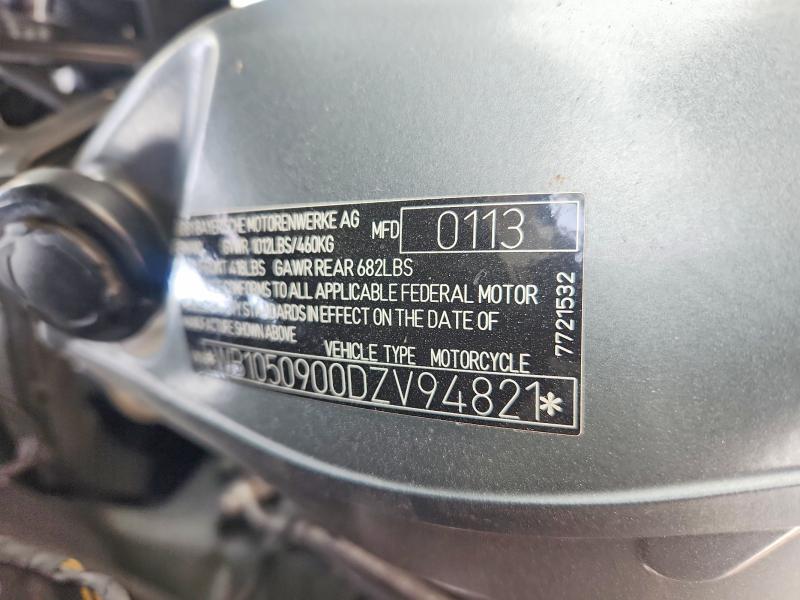2013 Bmw K1300 მანქანა იყიდება აუქციონზე, vin: WB1050900DZV94821, აუქციონის ნომერი: 50960546