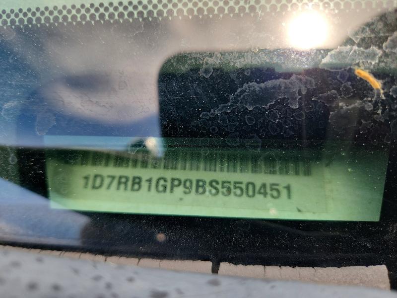 Продаж на аукціоні авто 2011 Dodge Ram 1500, vin: 1D7RB1GP9BS550451, номер лоту: 48128766