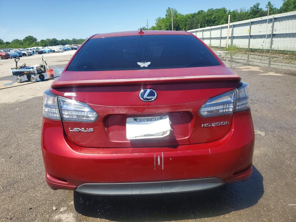 Aukcja sprzedaży 2010 Lexus Hs, vin: JTHBB1BA7A2001178, numer aukcji: 50359456