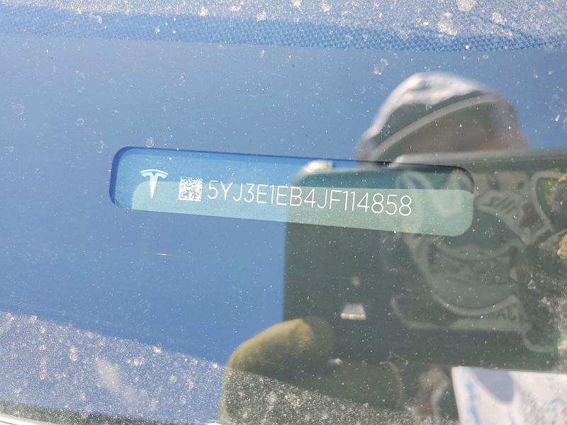 Aukcja sprzedaży 2018 Tesla Model 3, vin: 5YJ3E1EB4JF114858, numer aukcji: 51868406