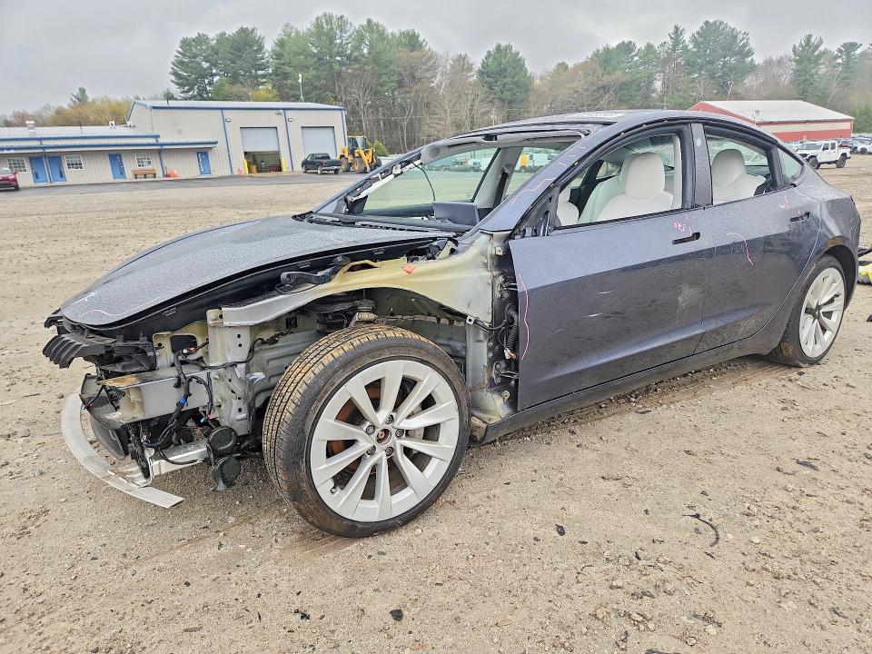 50043296 :رقم المزاد ، 5YJ3E1EB7MF990229 vin ، 2021 Tesla Model 3 مزاد بيع