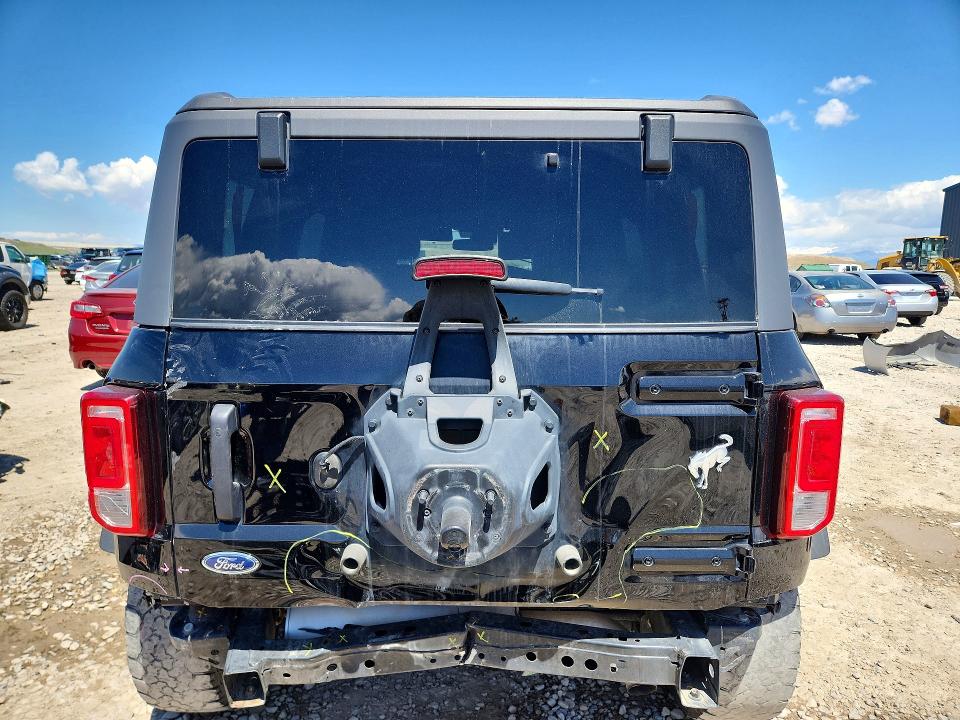 2022 Ford Bronco მანქანა იყიდება აუქციონზე, vin: 1FMDE5BH9NLB21887, აუქციონის ნომერი: 49925736