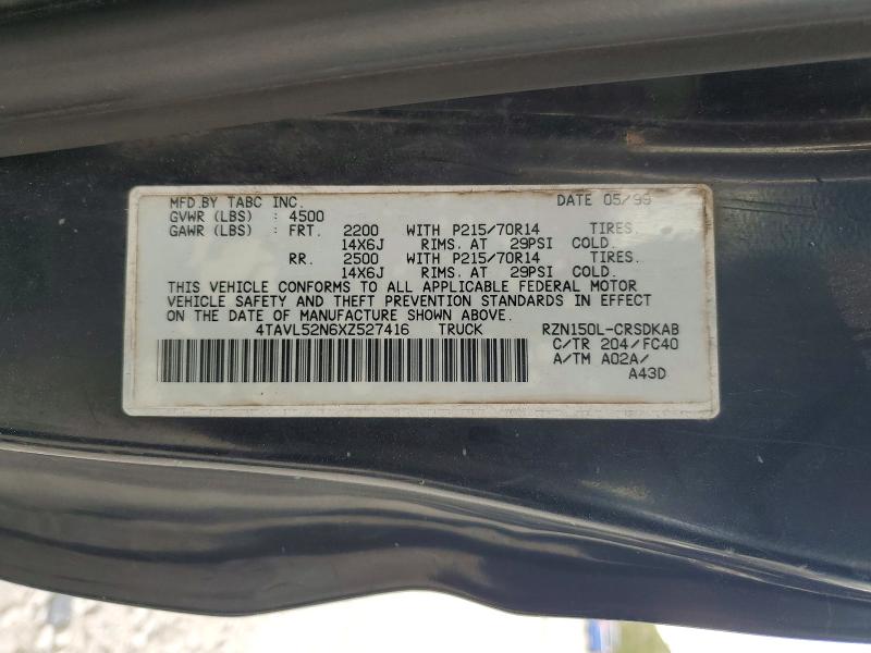 Продажа на аукционе авто 1999 Toyota Tacoma, vin: 4TAVL52N6XZ527416, номер лота: 48509636