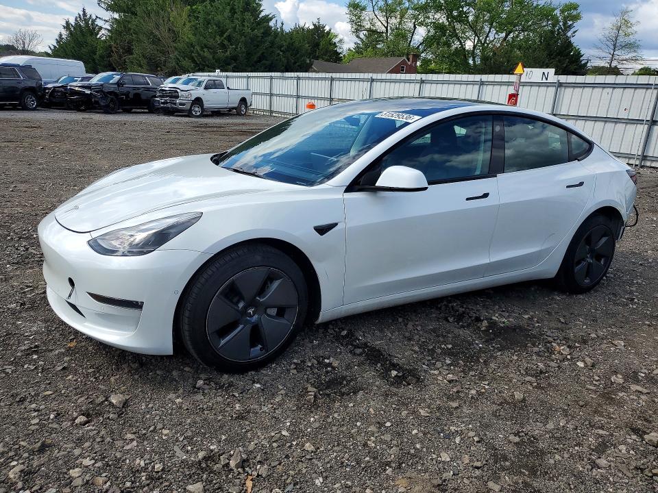Aukcja sprzedaży 2022 Tesla Model 3, vin: 5YJ3E1EB5NF276262, numer aukcji: 51529536